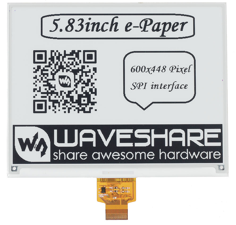 Экран E-Ink 5.83inch e-Paper