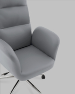 Кресло руководителя TopChairs Solid серый