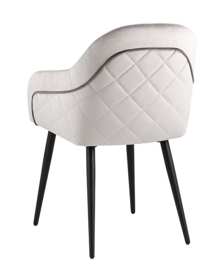 Стул Новел New велюр светло-серый