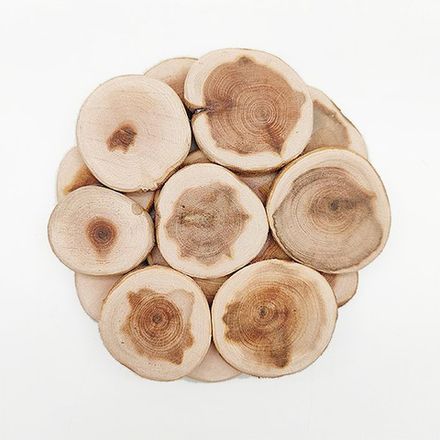 Подставка из спила можжевельника малая