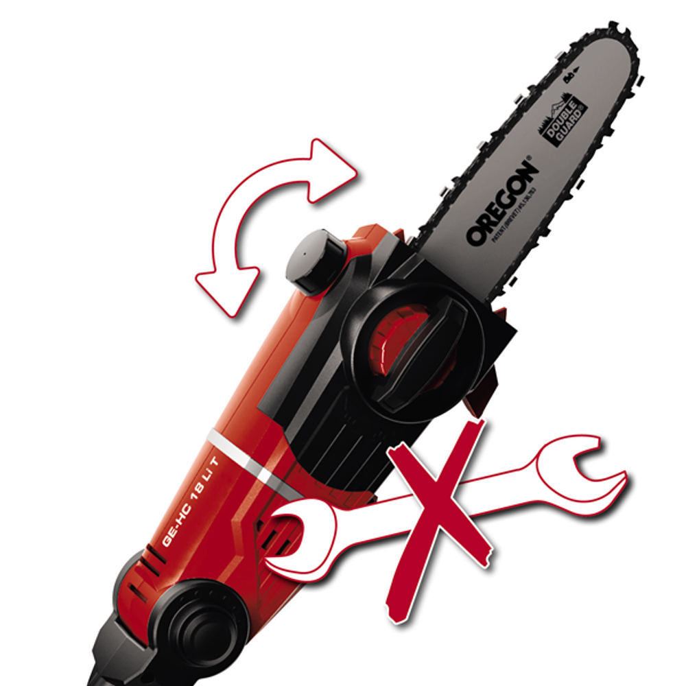 Высоторез аккумуляторный 18V Einhell PXC GE-LC 20см 3,96кг 183-277см без АКБ и ЗУ