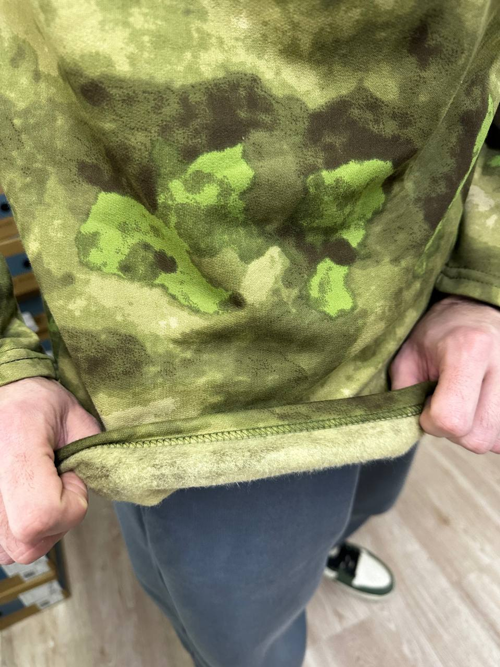 Свитшот флисовый  / мох