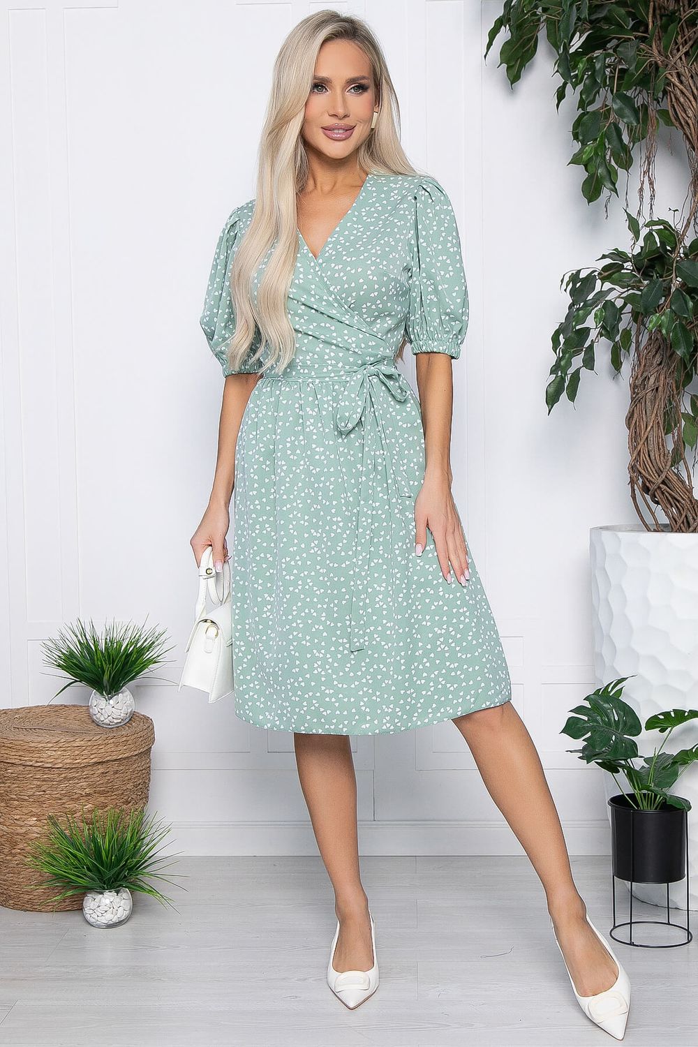 Платье Любовь (олива) П10487 LT Collection