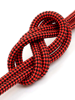 Шнур плетеный яхтенный SailMaster Basic 8,0 мм, красно-черный, 800 кгс, 30 м, моток