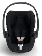 Коляска 3 в 1 Cybex Priam IV Chrome Brown complete и автокресло Cloud T i-Size Sepia Black Plus Leaf Green