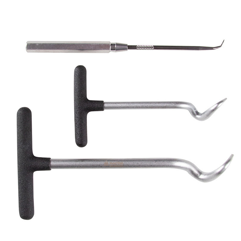 МАСТАК (109-60003C) Набор для демонтажа сальников и резиновых колец, 3 предмета