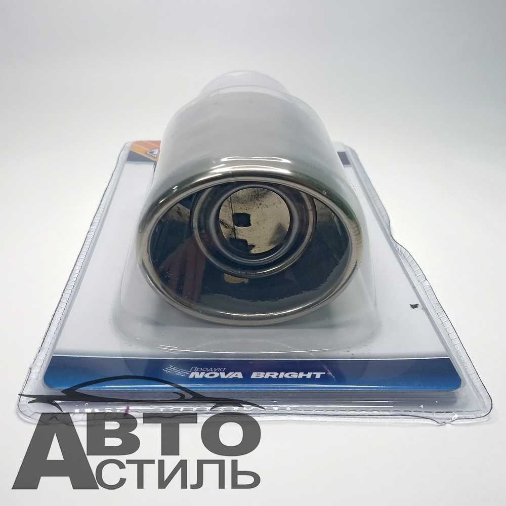 Насадка на глушитель нержавеющая сталь D=50мм Nova Bright 39424