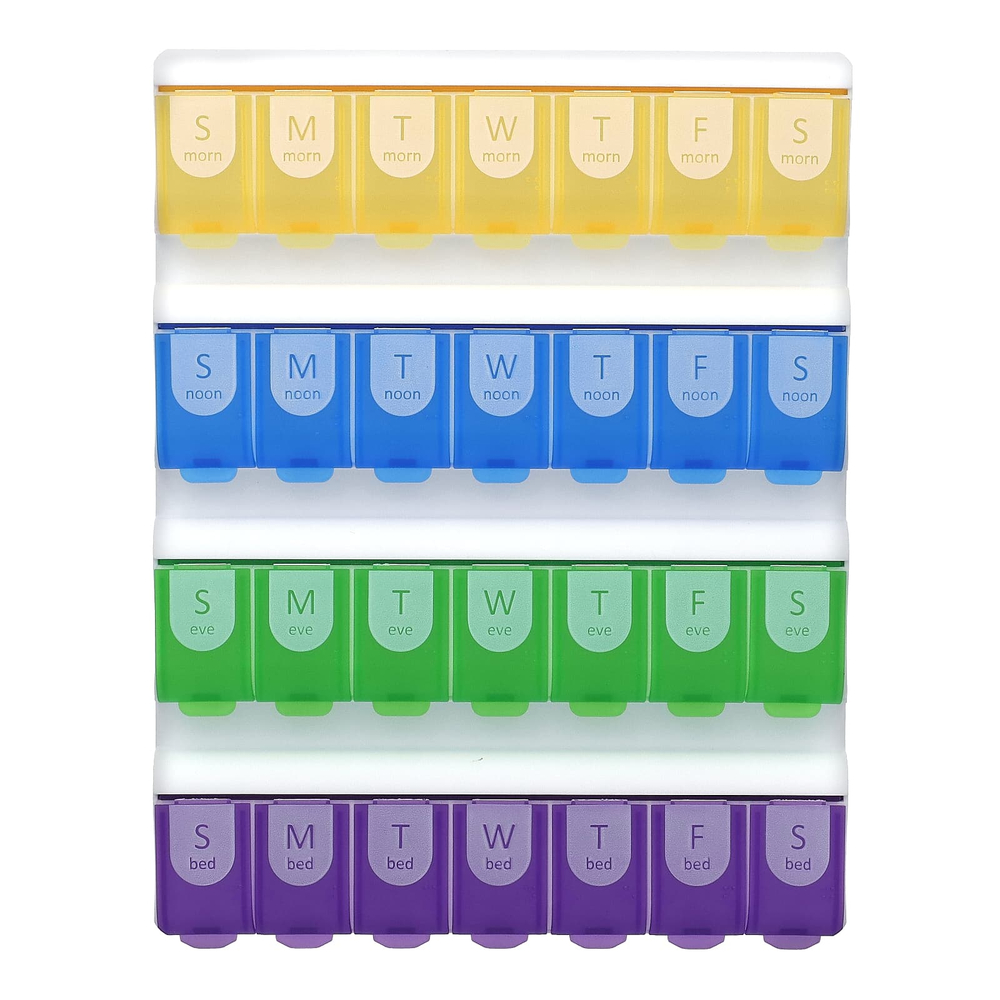 Ezy Dose, еженедельно, 4 шт. в день, с Easy-Fill, 1 шт.