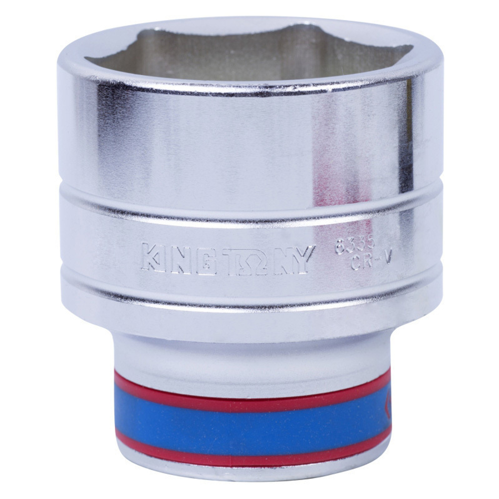 KING TONY (633552M) Головка торцевая стандартная шестигранная 3/4", 52 мм