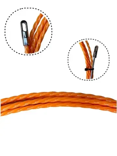 Протяжка кабельная 4,5мм 5 метров оранжевый