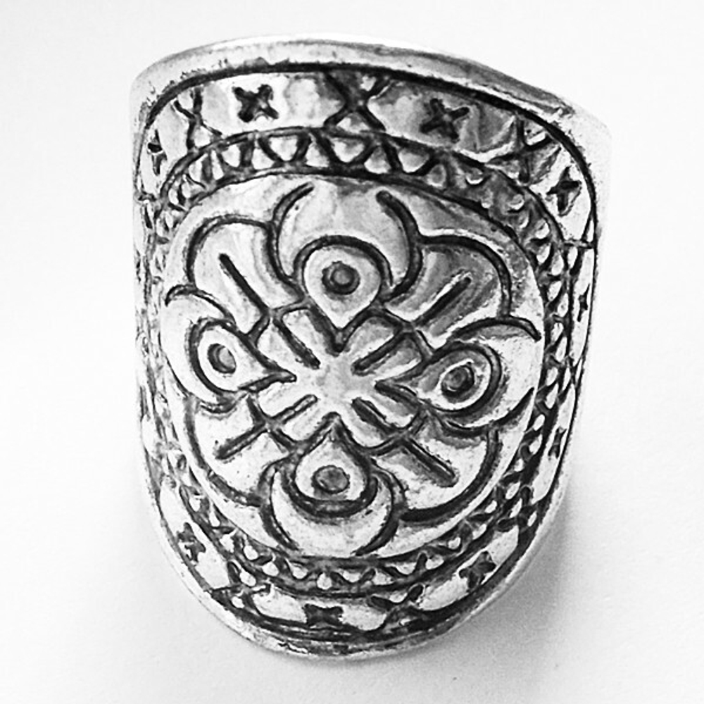 Кольцо "Тибет" под черненное серебро. Цена за одно кольцо.