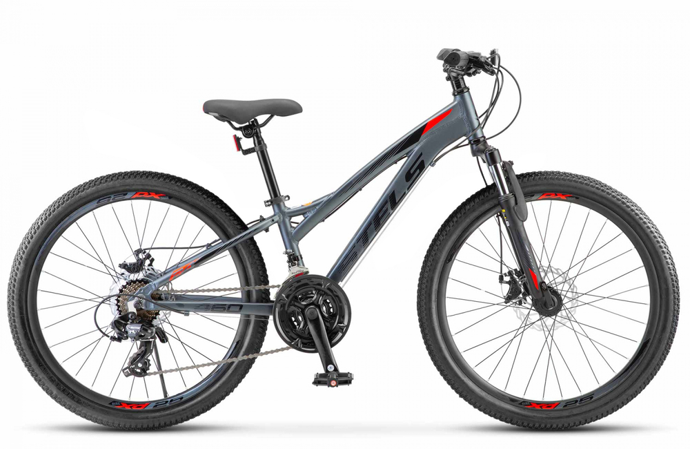 Велосипед 24" STELS TURBO 460 MD, рама 11 темно-серый