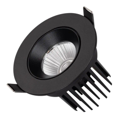 Светильник MS-ATOLL-BUILT-TURN-R94-10W Warm3000 (BK, 36 deg, 230V) (Arlight, IP54 Металл, 5 лет) 044618