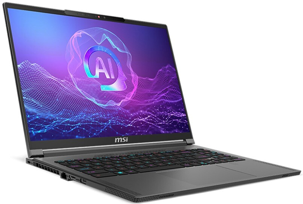 Ноутбук  MSI CREATOR A16 AI+ A3HVGG-268RU 16 ", Ryzen AI 300, 32 Гб RAM, 2 Тб SSD, GeForce RTX 4070, Серый