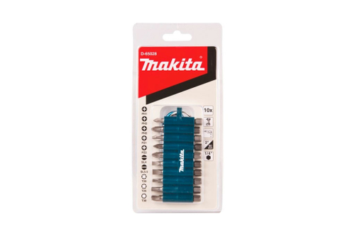 Набор насадок для шуруповёрта 10 штук Makita D-65028