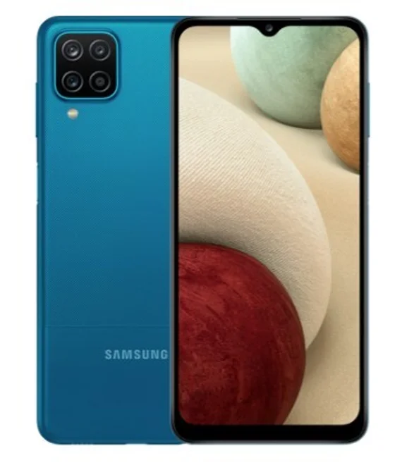 Смартфон Samsung Galaxy A12 32GB Blue (SM-A127F) Синий Ростест Оф. Гарантия