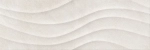 Настенная плитка ALMA Ceramica TWU12RLT18R Rialto 74x24.6 светло бежевая матовая рельефная волнистая / под камень