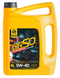 Моторное масло "Orso Supreme 5W-40"