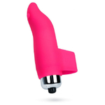 Насадка на палец с вибрацией Sexy friend розовая 8,5 см