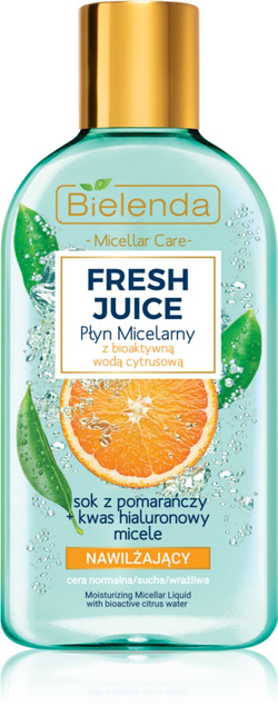 Bielenda Fresh Juice Orange - увлажняющая мицеллярная вода /   500  ml  / GTIN 5902169033996