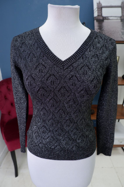 Джемпер с люрексом 40-42 размер