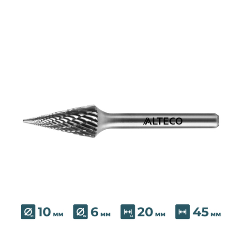 Борфреза по металлу ALTECO M 1020/6 MX