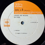 Loggins And Messina – On Stage 2LP (Япония 1974г.)
