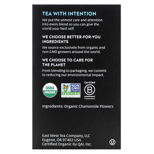 Choice Organics, травяной чай, ромашка, без кофеина, 16 чайных пакетиков, 14 г (0,50 унции)