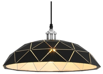 Подвесной светильник LUMINA DECO Grosetto LDP 8039-400 BK+CHR