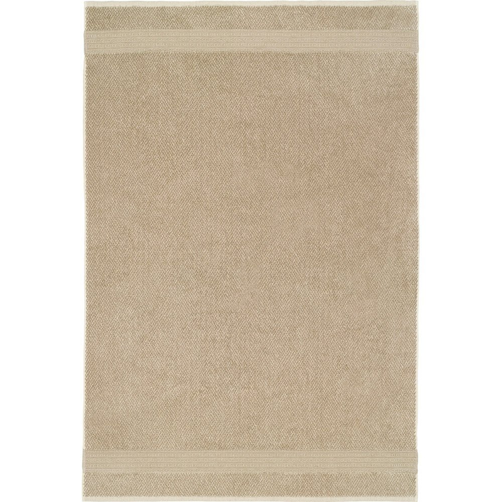 Полотенце 100х150см Leitner Leinen Inverness бежево-сливочное