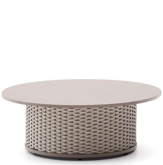 Уличный журнальный столик Sedalis Ø100 см, серый