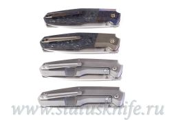 Сет 4 ножа CKF/Philippe Jourget FIF20 2021 (M390, Ti , CF, ZircuTi, Больстер)фотография - 3