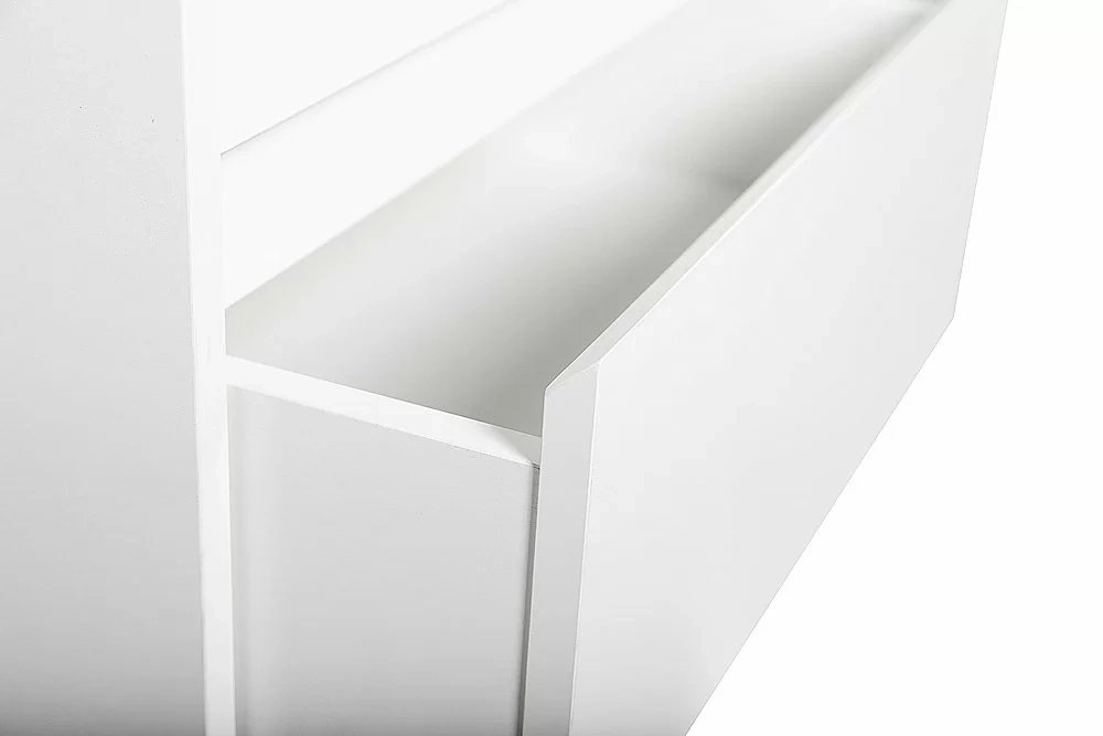 Тумба с раковинами и столешницей BelBagno 140 Bianco Opaco