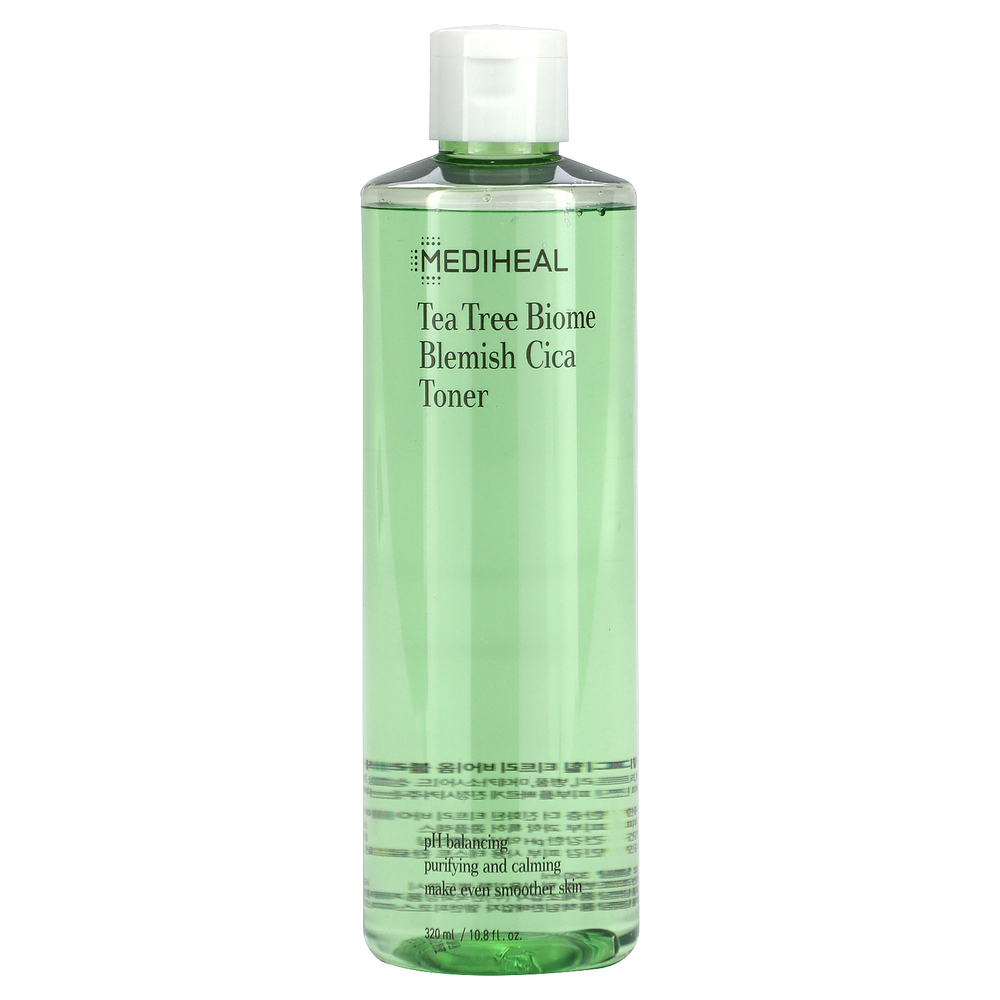 MEDIHEAL, Тоник с экстрактом чайного дерева с экстрактом чайного дерева (Tea Tree Biome), Cica, 320 мл (10,8 жидк. Унции)