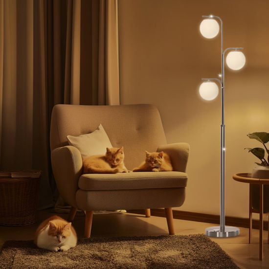 CL228A931 Адам Хром Св-к Торшер