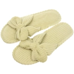 Тапочки женские домашние «COZY», цвет зелёный, р-р 38-39