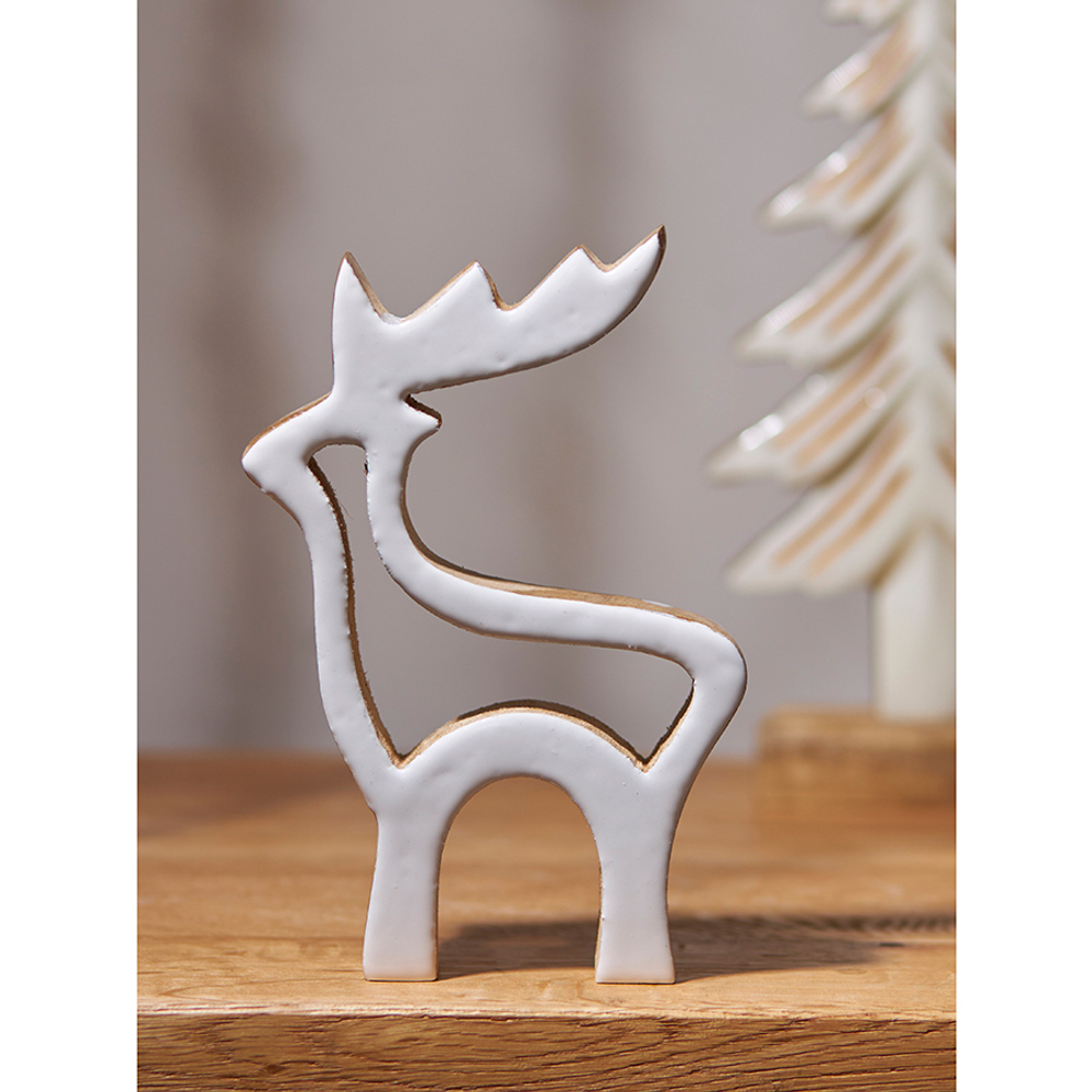 Декор новогодний 18см Tkano Reindeer Dasher New Year Essentiall