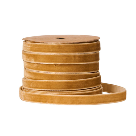 Бархатная лента на катушке, гочичный, 10 м