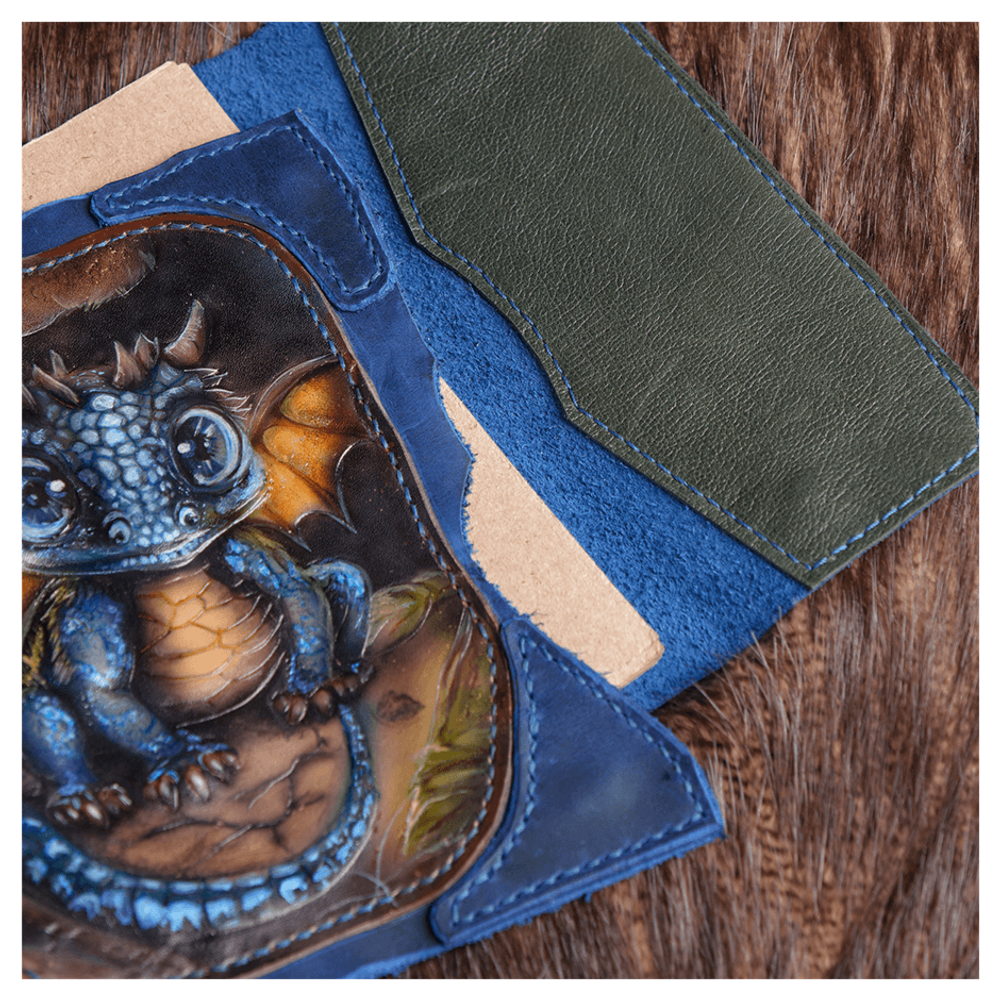 Кожаный ежедневник «Дракон»