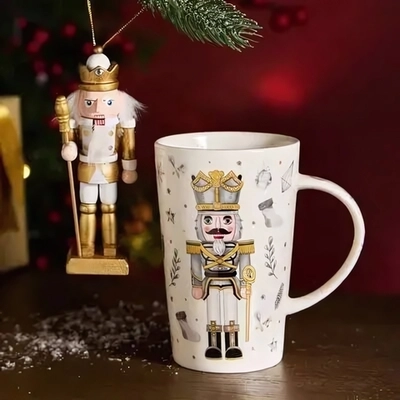 Набор подарочный «ЩЕЛКУНЧИК» (кружка 385мл+ёлочная игрушка)