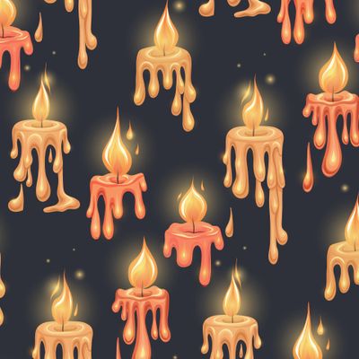 Свечи на темном