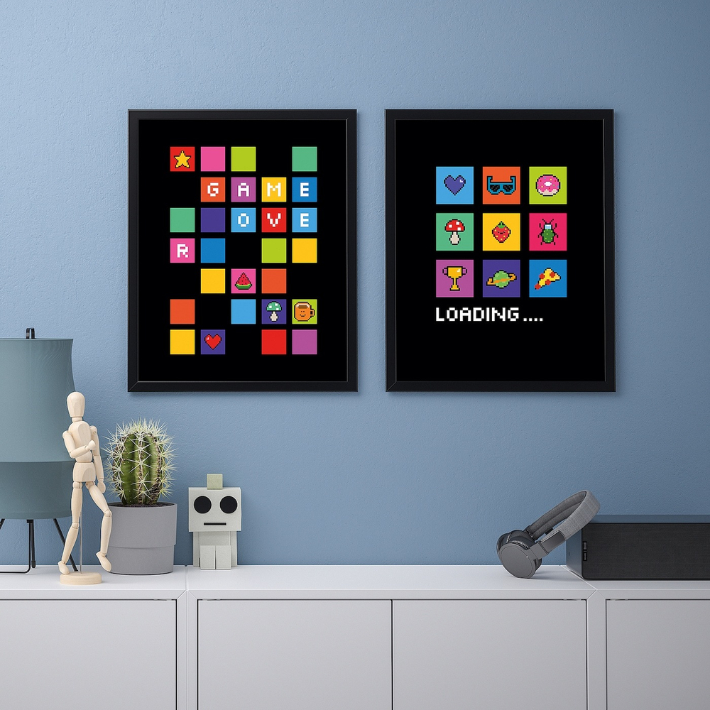 IKEA BILD  (ИКЕА БИЛД)  -  Плакат, грузы, 40x50 см