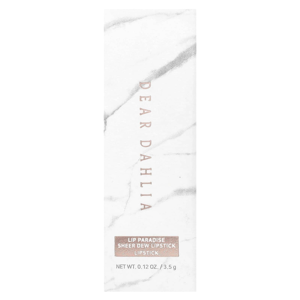Dear Dahlia, Lip Paradise, губная помада с эффектом росы, S304 Rachel, 3,5 г (0,12 унции)