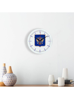 Настенные часы "герб Росрыболовства 02 52"