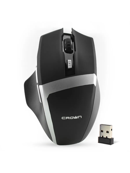 Мышь Crown Gaming CMXG-801 черный беспроводная