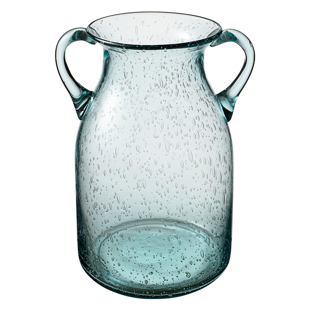 Ваза для цветов flowi, 25 см, голубая