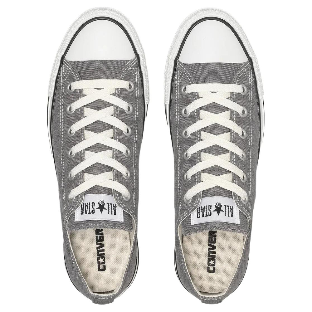 Converse ALL STAR OX Abrasion Resistant Breathable Canvas Shoes Unisex Gray