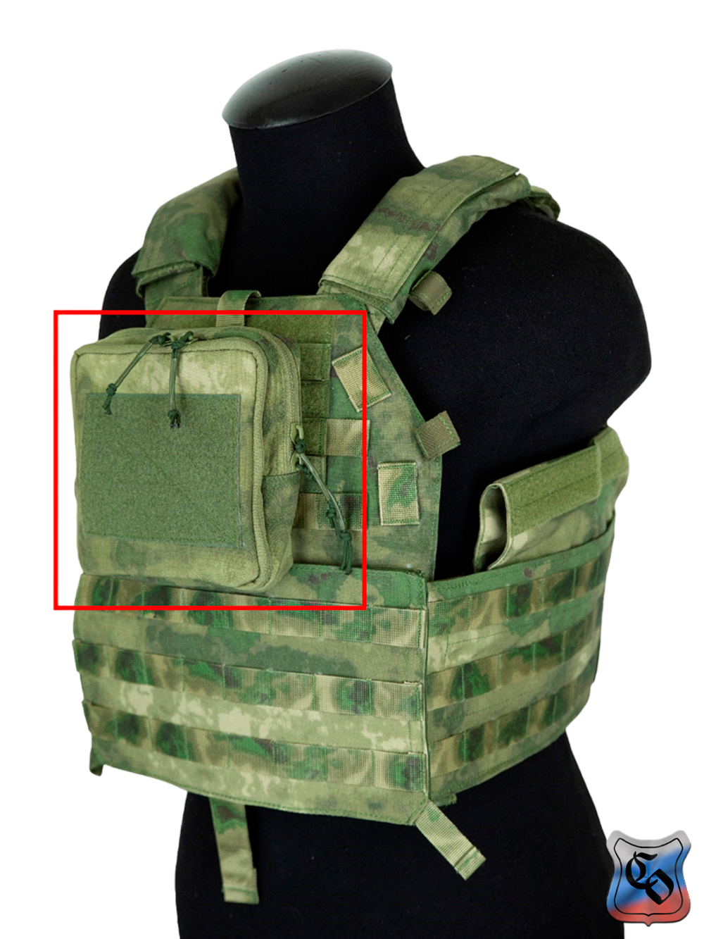 Подсумок SSO ОРГАНАЙЗЕР MOLLE. Сумка под карту и органайзер. A-Tacs FG