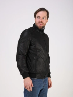 Кожаная куртка демисезонная замшевая натуральная