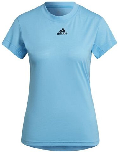 Женская теннисная футболка Adidas Tennis Freelift Tee - Turquoise